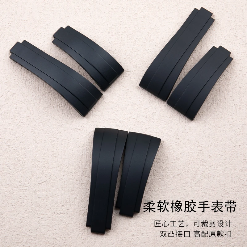 Rubber Short Buckle Watchband  - đánh giá và giá Rolex Watch Submariner