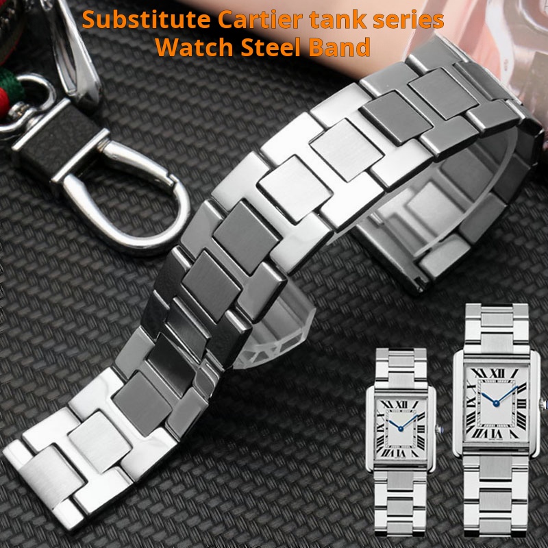 For Cartier TANK solo 316L Wat - đánh giá và giá Cartier Watch Tank