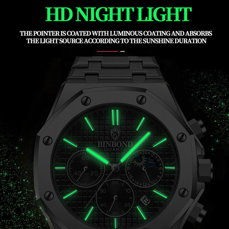 BINBOND Quality Men Watch Luxu - đánh giá và giá Rolex Watch Daytona