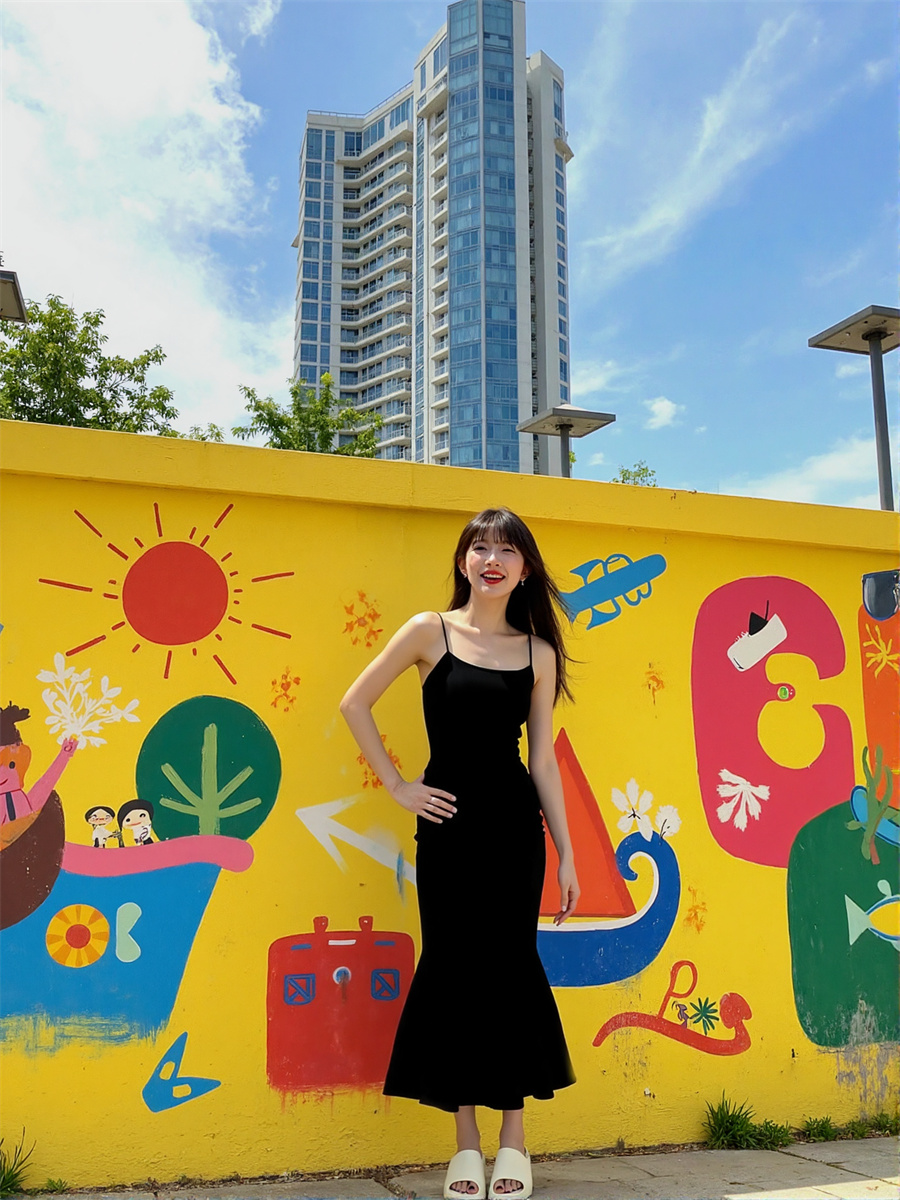 Women'S Dress Trend 2025 Spagh - đánh giá và giá Tropic Strap Vintage