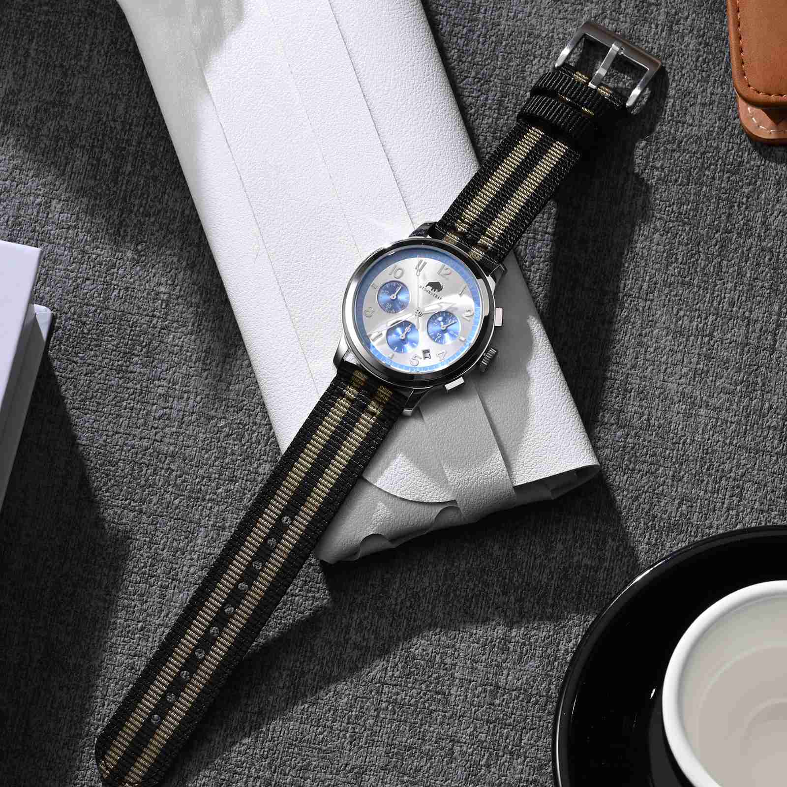 BISONSTRAP Nylon Wacth Strap,1 - đánh giá và giá Nato Strap Nylon