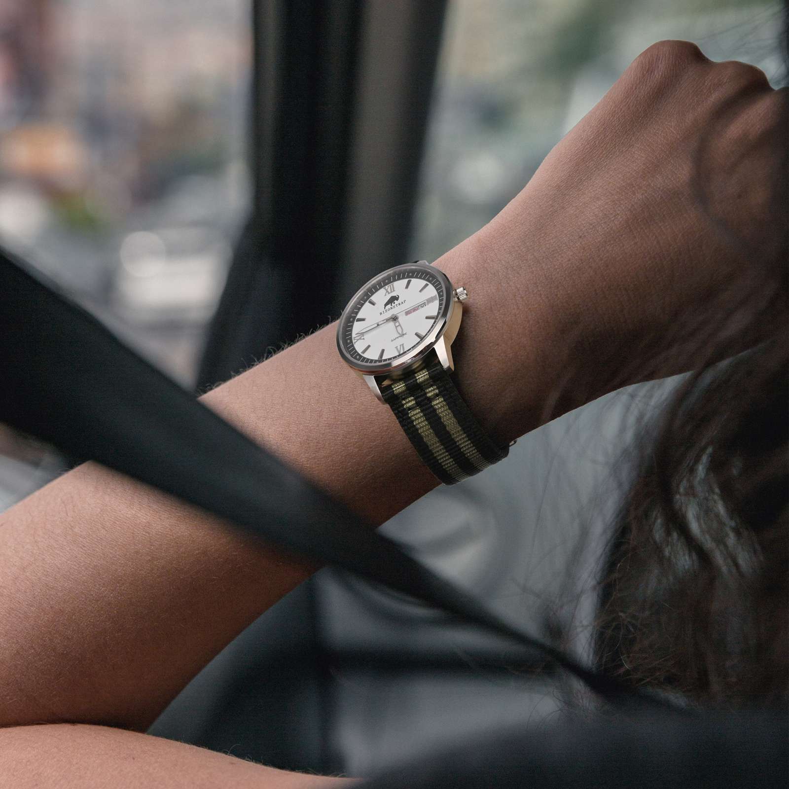 BISONSTRAP Nylon Wacth Strap,1 - đánh giá và giá Nato Strap Nylon