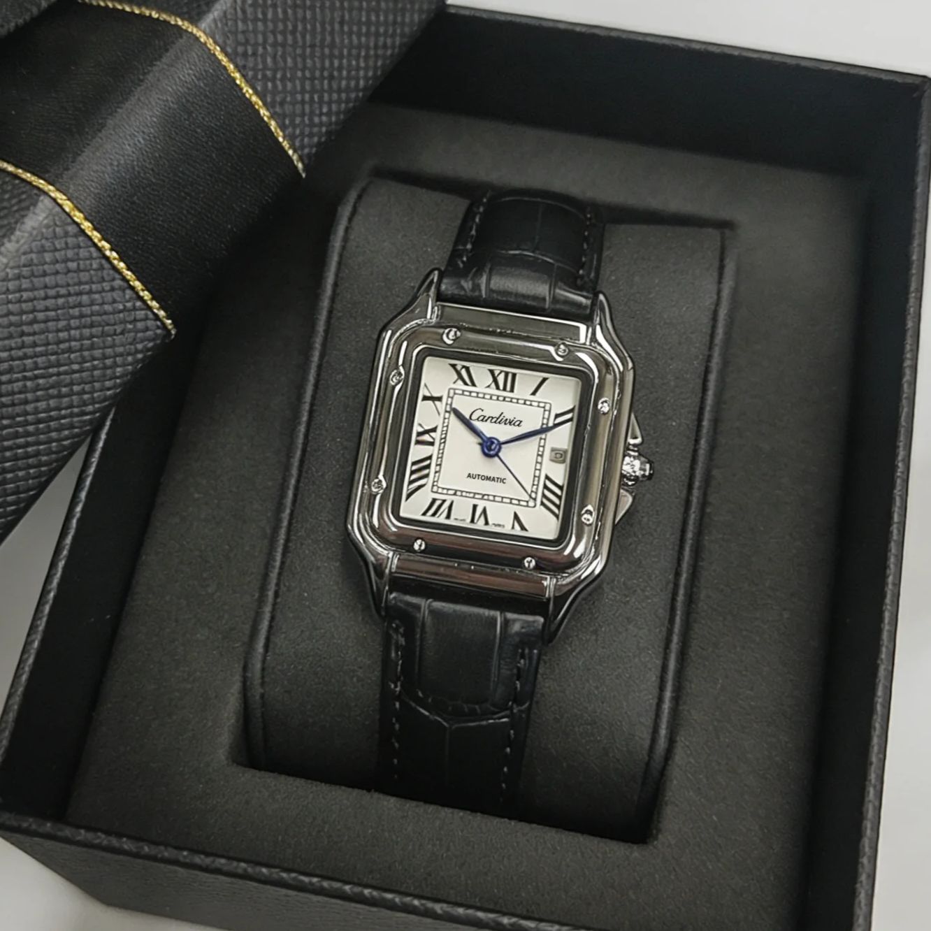 Retro Square Women's Quartz Wa - đánh giá và giá Cartier Watch Santos