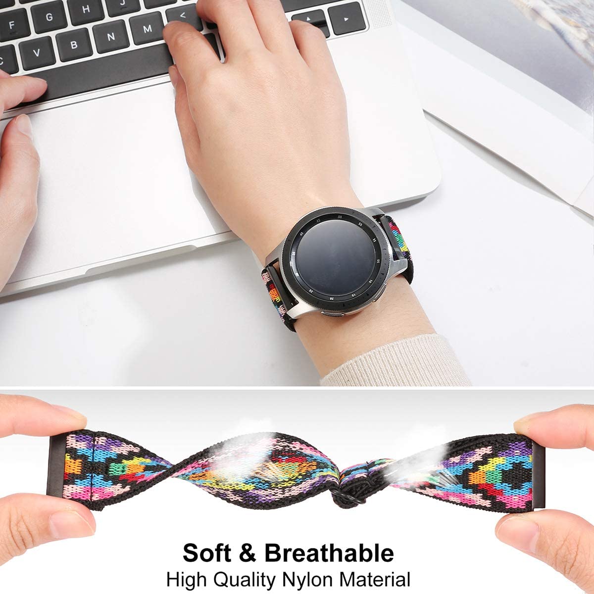 20Mm/22Mm Dây Đeo Dành Cho Sam - đánh giá và giá Nato Strap Nylon