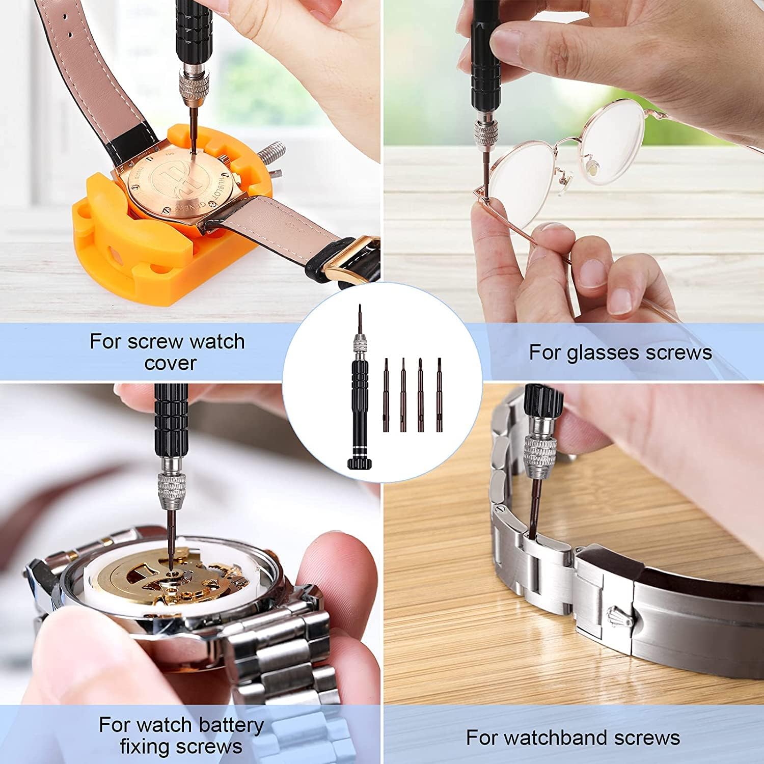 32 pcs Watch Battery Replaceme - đánh giá và giá Spring Bar Tool Set