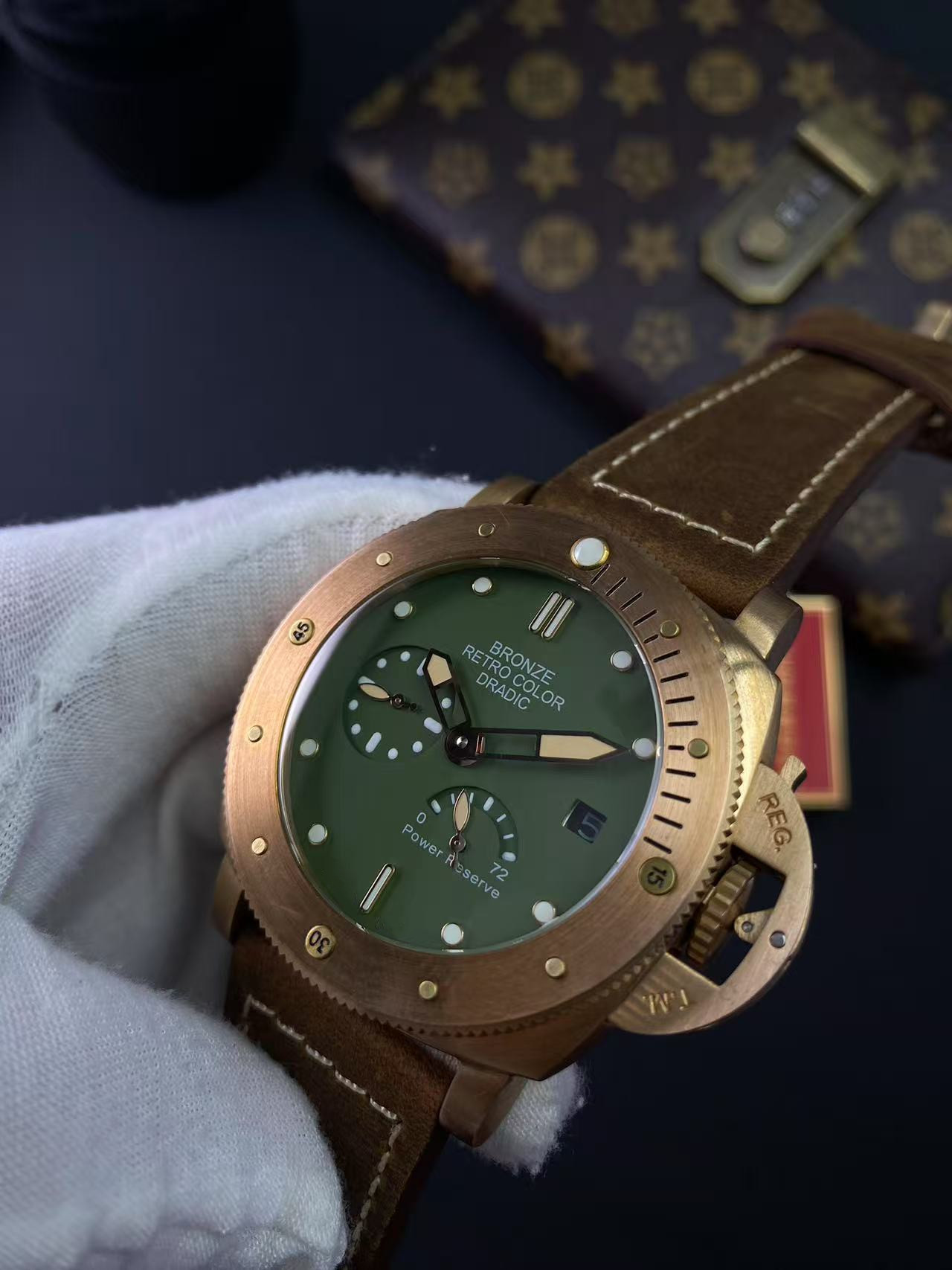 Vintage Bronze Men'S Watch Gre - đánh giá và giá Tropic Strap Vintage