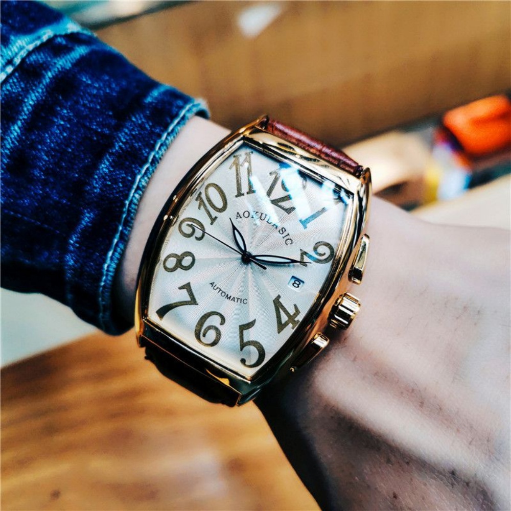 Luxurious Men's Mechanical Wat - đánh giá và giá Cartier Watch Tank