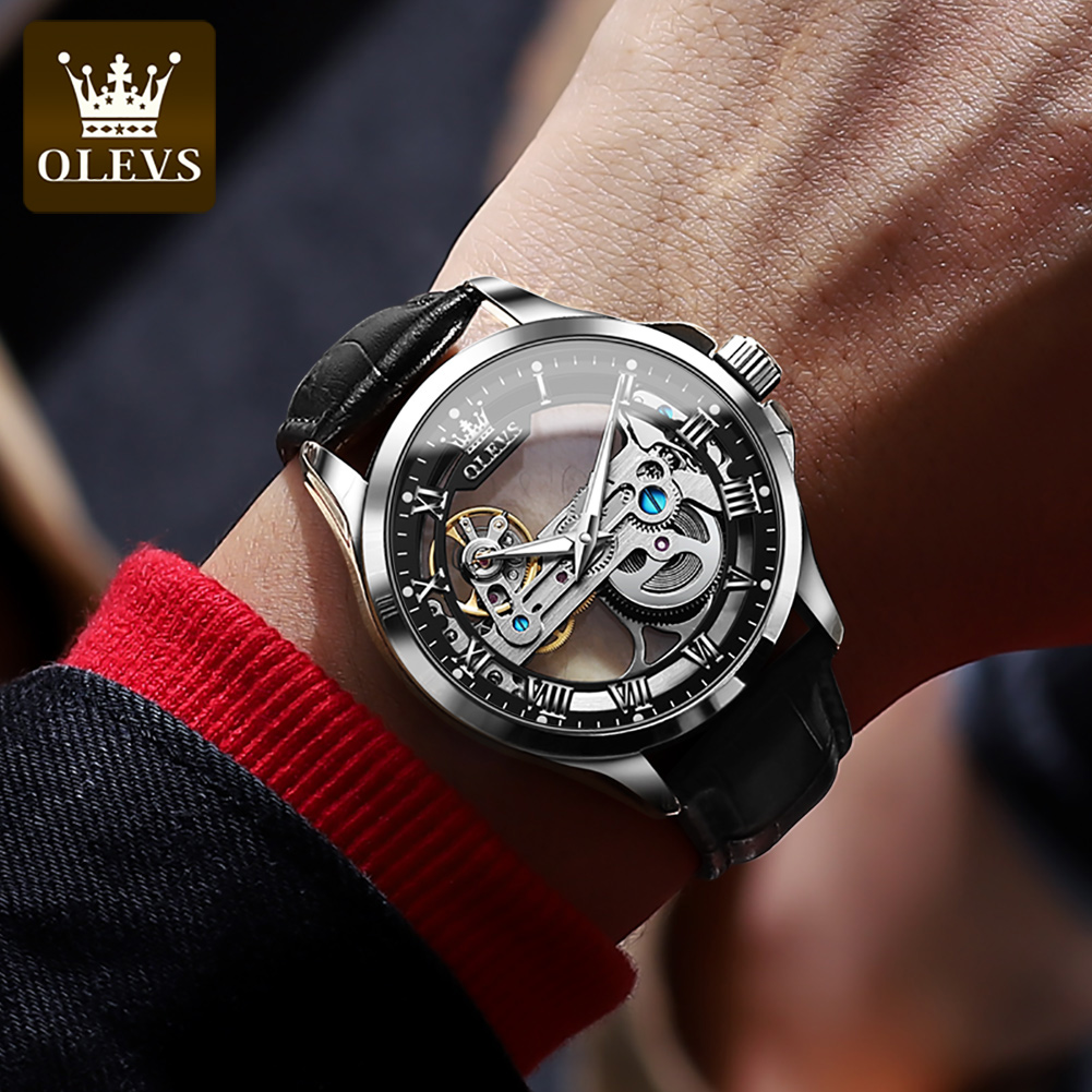 OLEVS 6661 Automatic Watch for - đánh giá và giá Rolex Watch Daytona