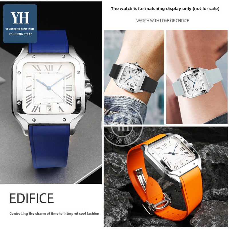 18.5mm 21mm Metal Quick Releas - đánh giá và giá Cartier Watch Santos